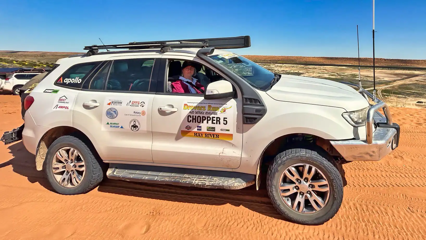 Apollo Engineering sponsors for Westpac Rescue Helicopter Drovers Run 4WD Outback Adventure