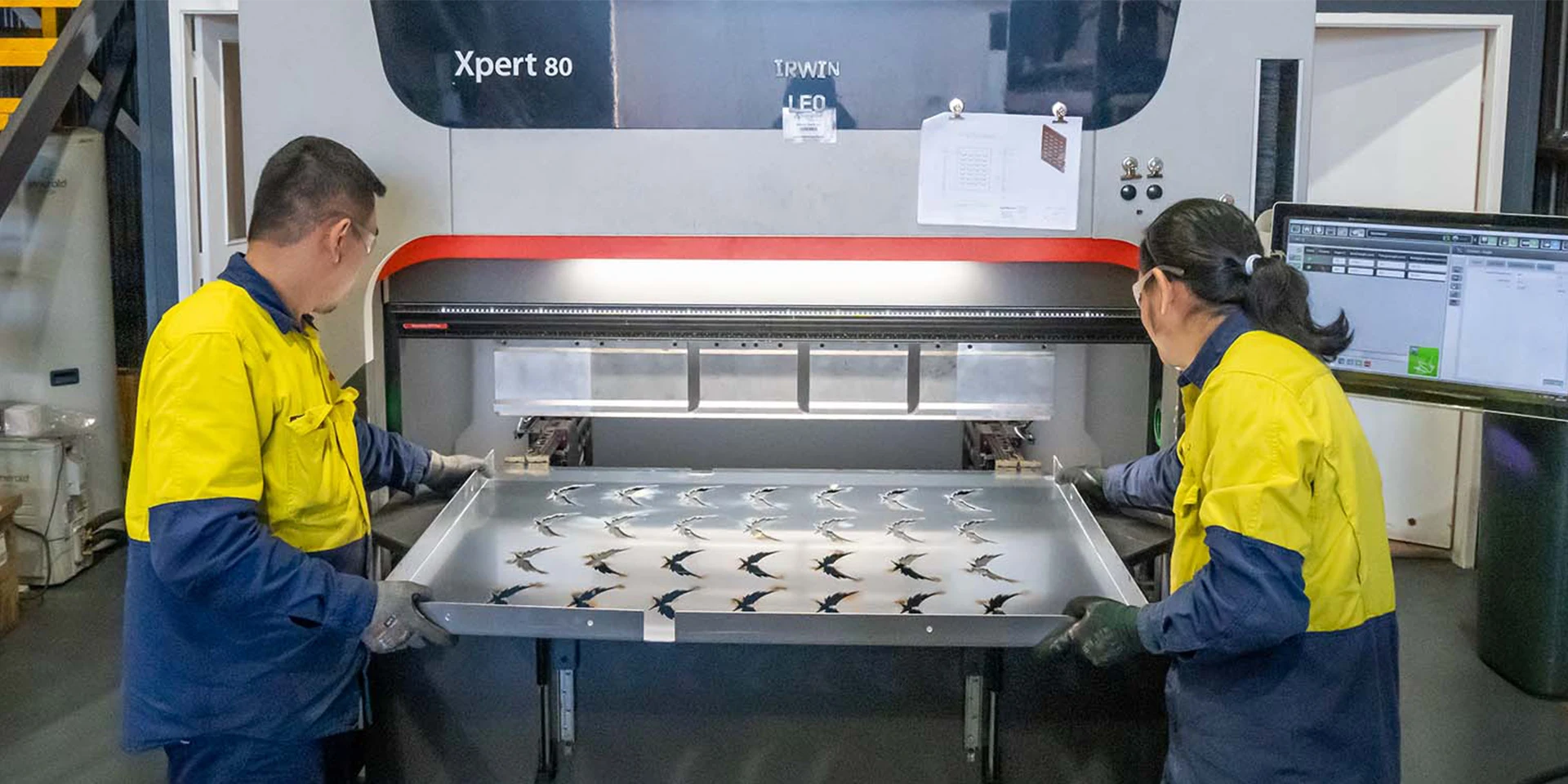 Apollo Engineering Bystronic Press break at Tamworth Manufacturing Facility