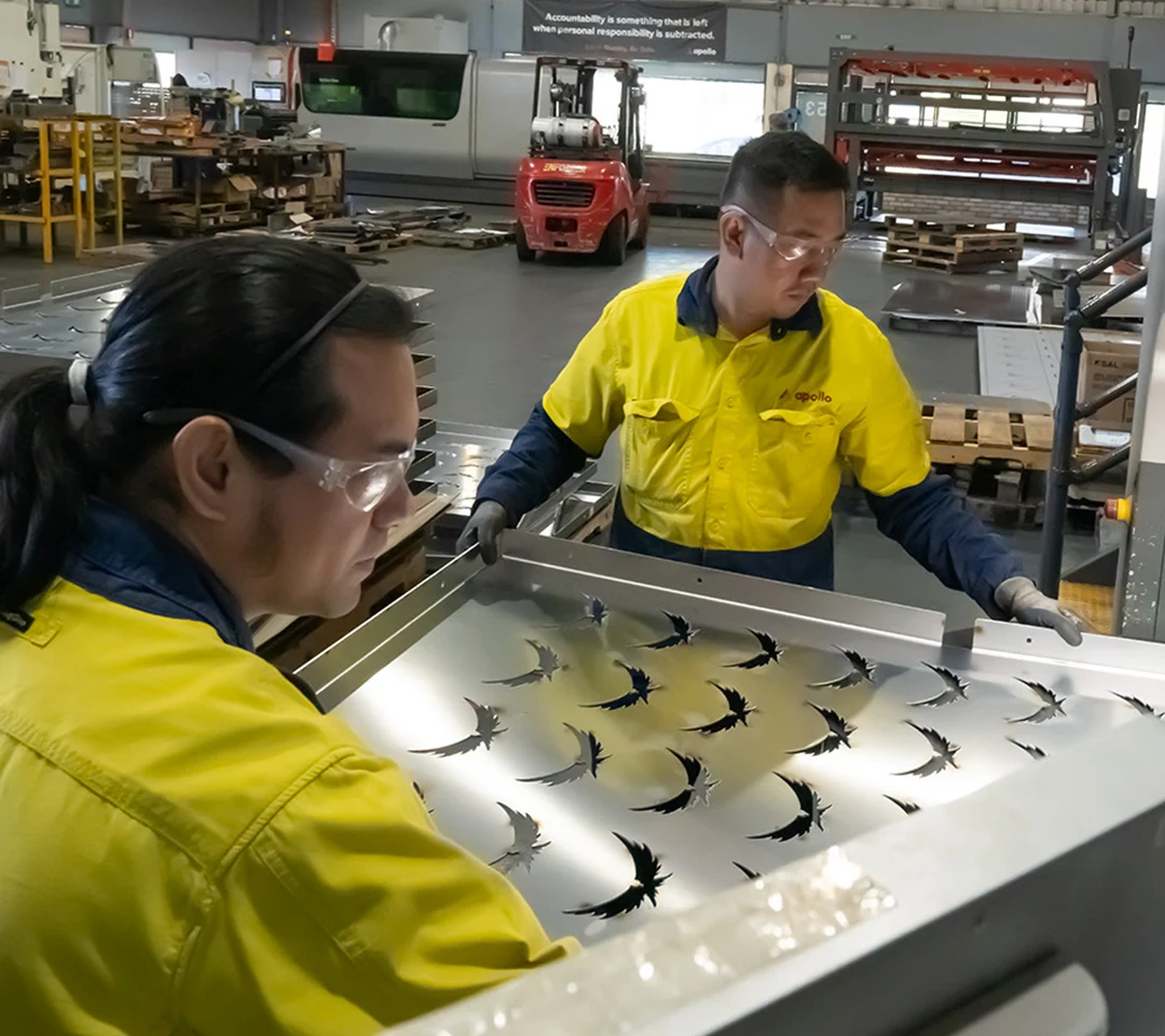 Apollo Engineering custom fabrication services light decorative displays to heavy-duty industrial assemblies