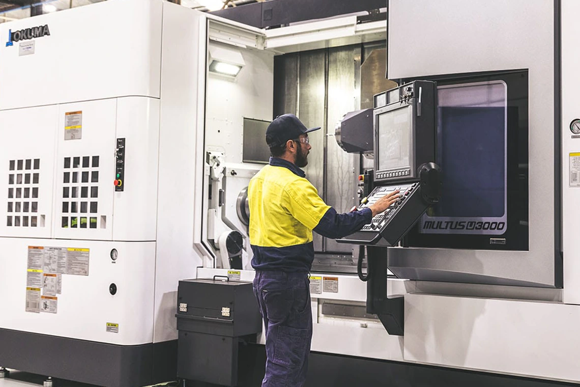 CNC Milling Machine for machining large components by Apollo Engineering NSW Australia