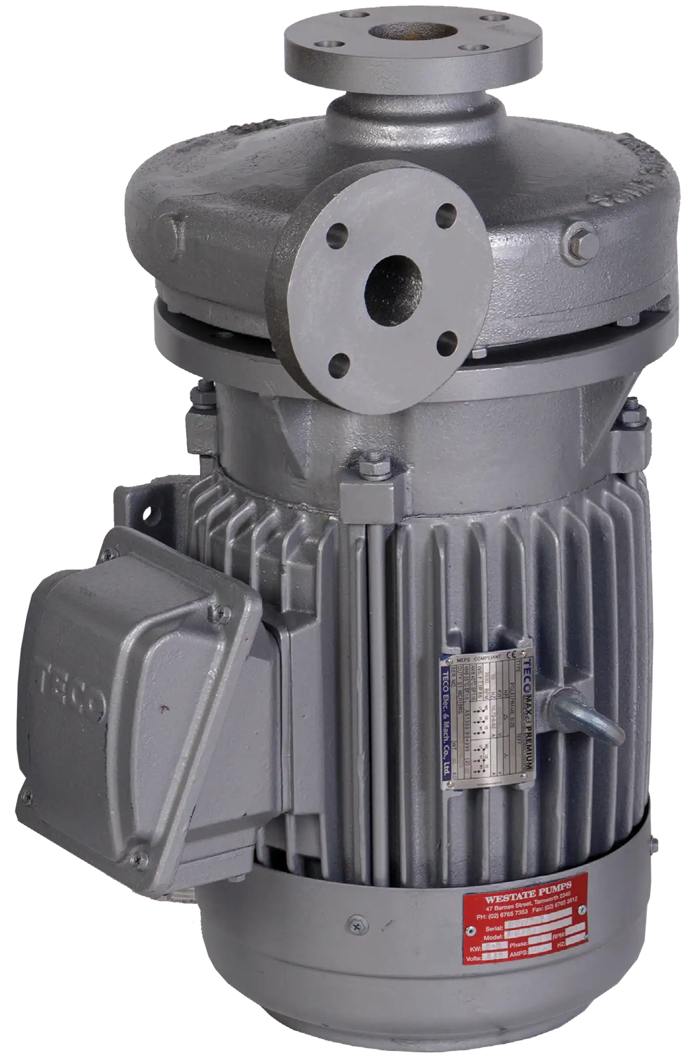 Westate Centrifugal Pumps Three phase pump units Close coupled by Apollo Engineering Australia by Apollo Engineering