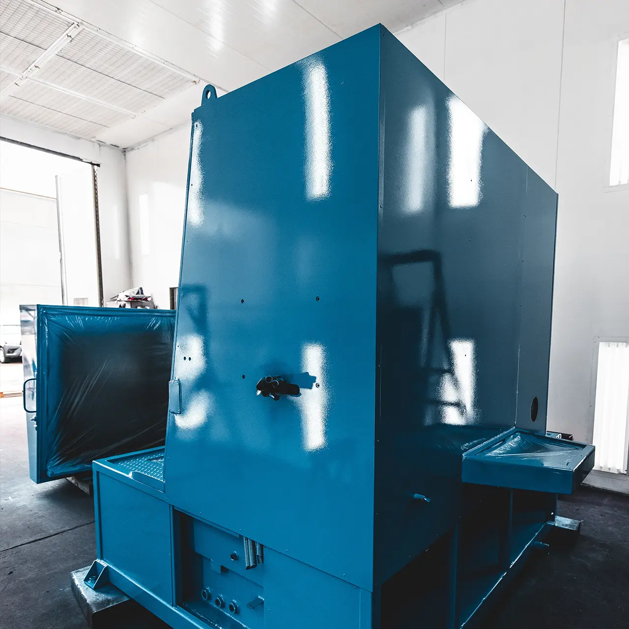 apollo engineering painting services for machinery enclosures and skids