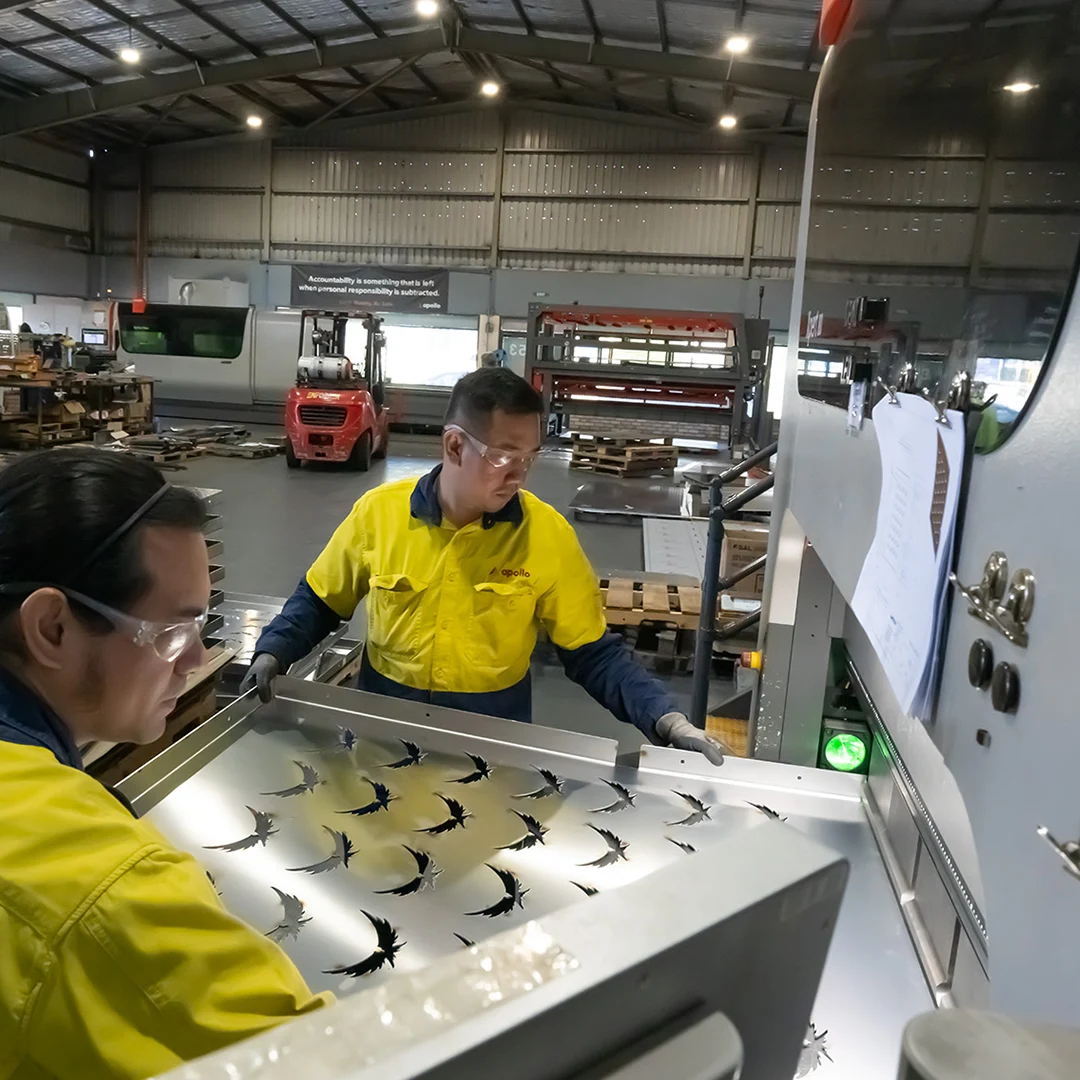 apollo engineering CNC press brakes capable of folding complex components