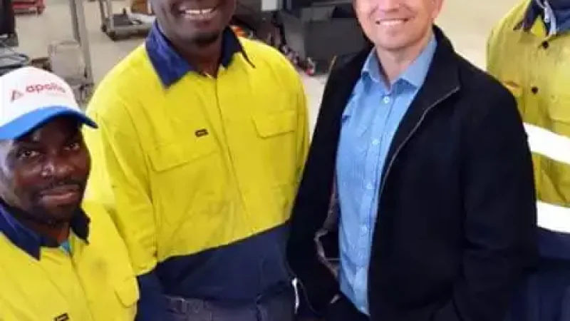 Zimbabwean Migrants grow Apollo Engineering Tamworth NSW